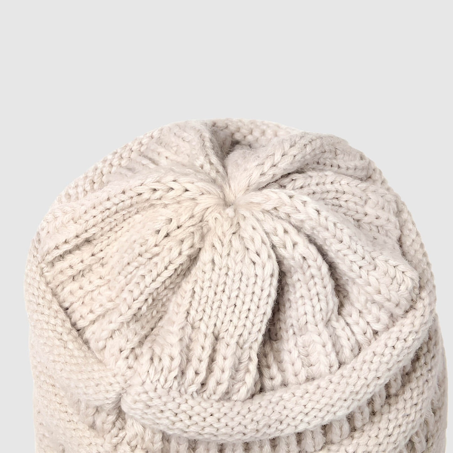 Bonnet femme uni en maille