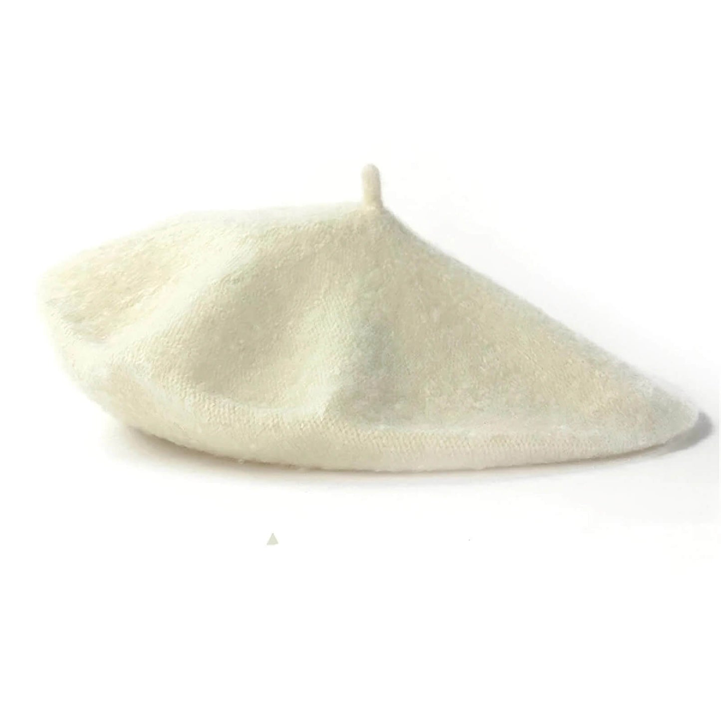 Béret basque en laine unisexe au style vintage