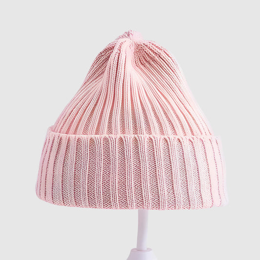 Bonnet enfant côtelé – chaud et confortable de 6 mois à 4 ans