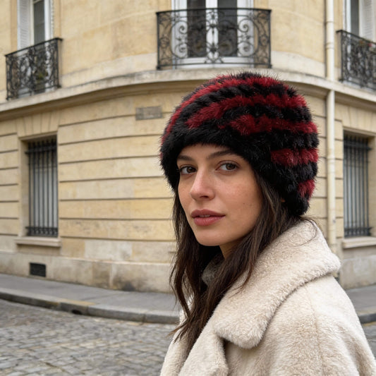 Bonnet russe en fausse fourrure – accessoire hivernal pour tous les jours