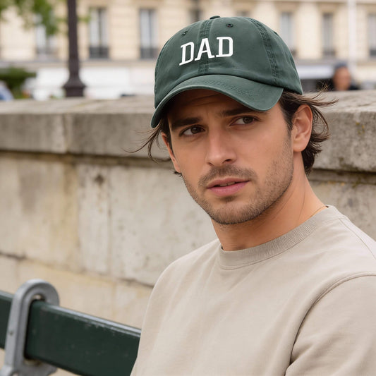 Casquette « DAD » brodée – sport chic en coton