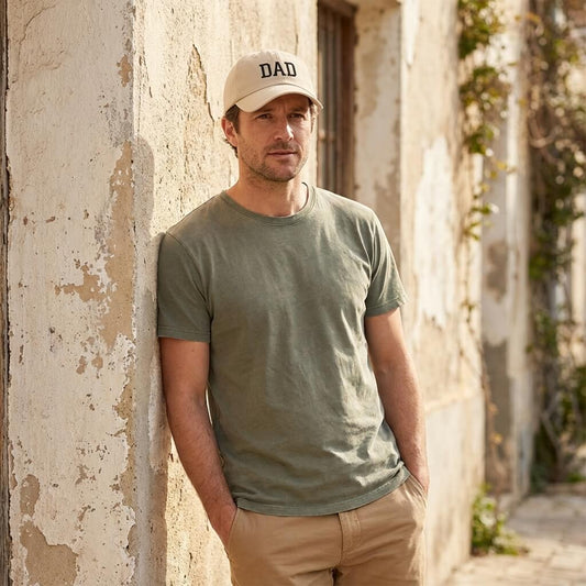 Casquette « DAD » brodée – sport chic en coton