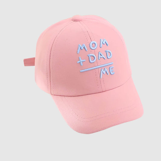 Casquette enfant à lettre brodée – style quotidien et confortable