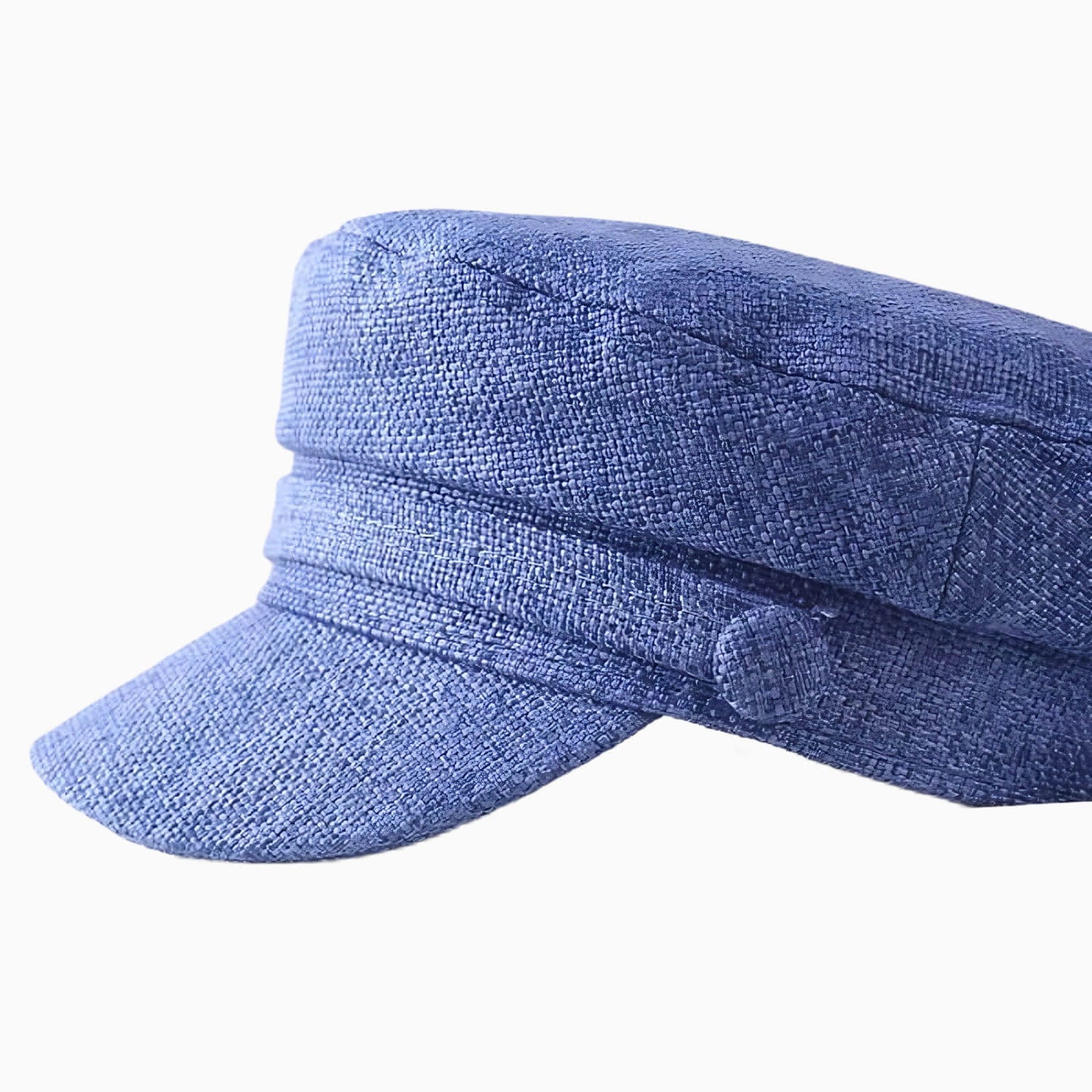Casquette marin unisexe en lin léger