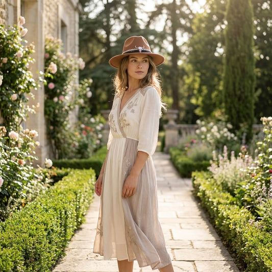 Chapeau de cowboy unisexe style western