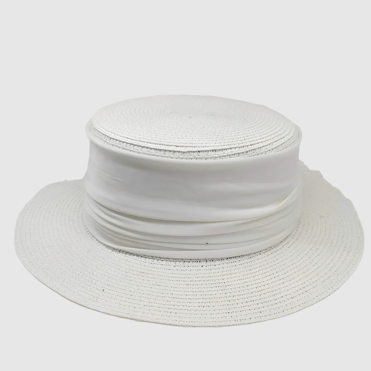 Chapeau fedora en paille pour femme