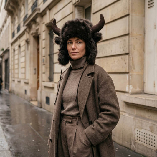 Chapka en fausse fourrure – chaleur hivernale et style original