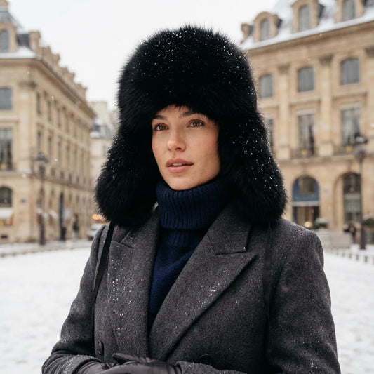 Chapka femme bomber hiver