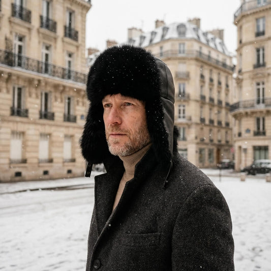 Chapka russe mixte en fausse fourrure – chaleur extrême et allure premium