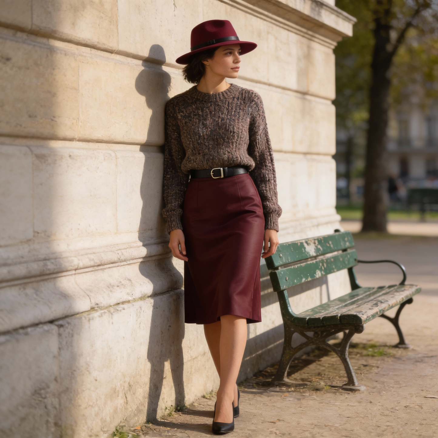 Chapeau fedora classique unisexe