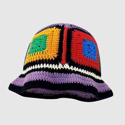 Bob crochet à fleurs pour femme