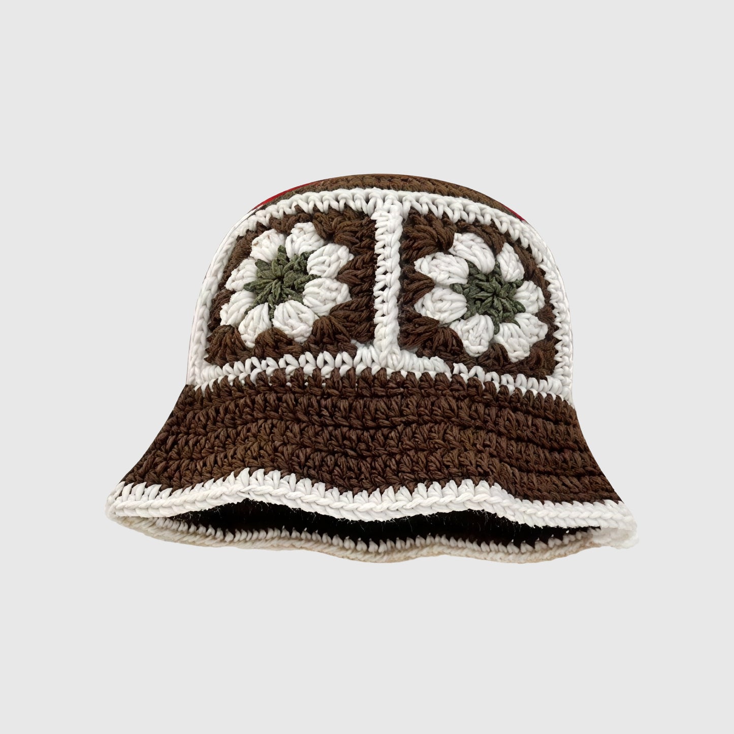 Bob crochet à fleurs pour femme