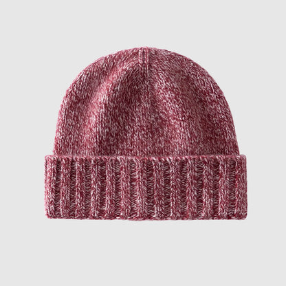 Bonnet en cachemire épais unisexe – chaleur luxueuse et confort absolu