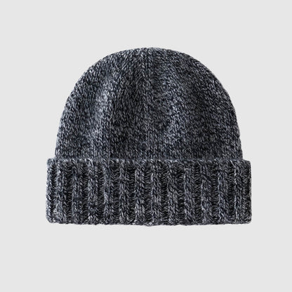 Bonnet en cachemire épais unisexe – chaleur luxueuse et confort absolu
