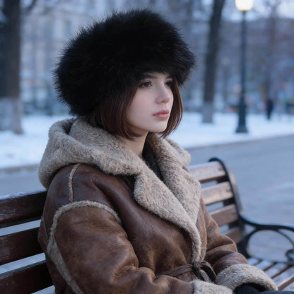 Bonnet russe en fausse fourrure – l’élégance chaude de l’hiver