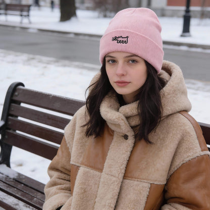 Bonnet stretch tricoté unisexe hiver