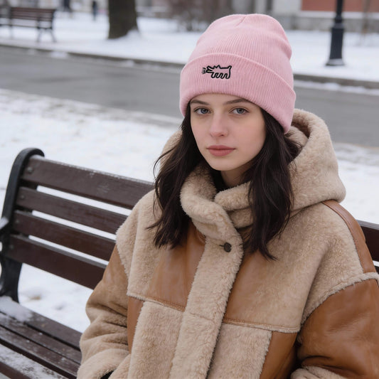 Bonnet stretch tricoté unisexe hiver