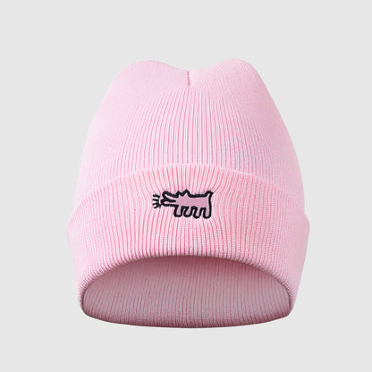 Bonnet stretch tricoté unisexe hiver
