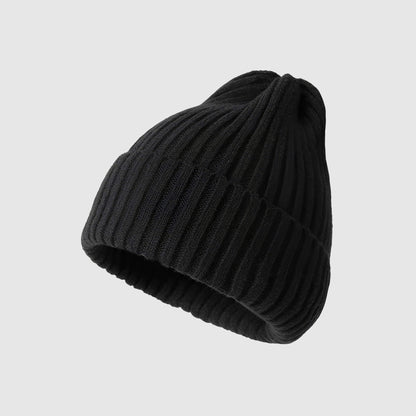 Bonnet tricoté unisexe automne-hiver