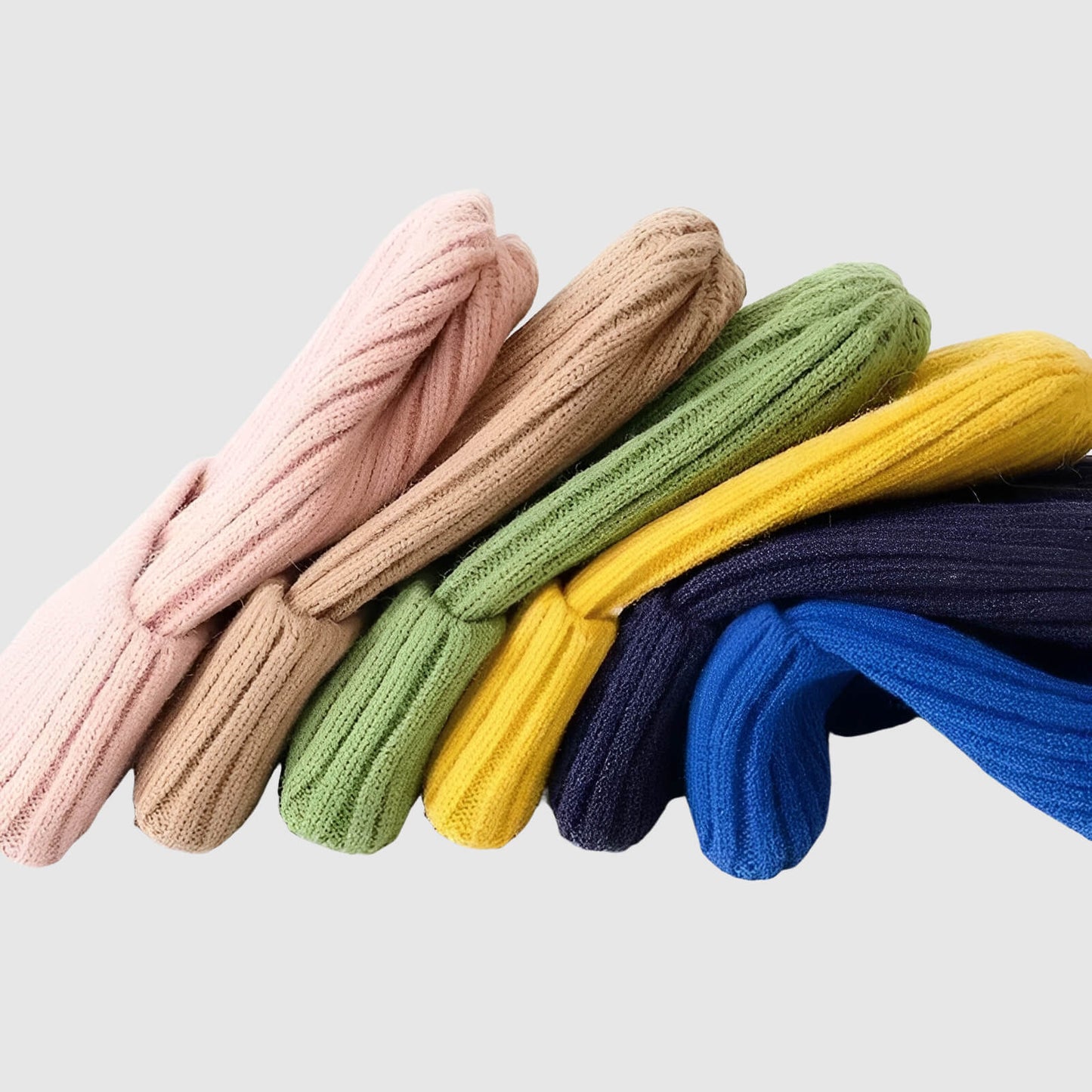 Bonnet tricoté unisexe automne-hiver