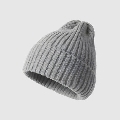 Bonnet tricoté unisexe automne-hiver