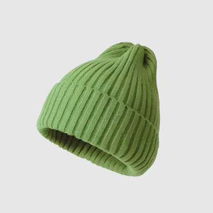 Bonnet tricoté unisexe automne-hiver