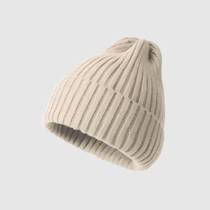 Bonnet tricoté unisexe automne-hiver