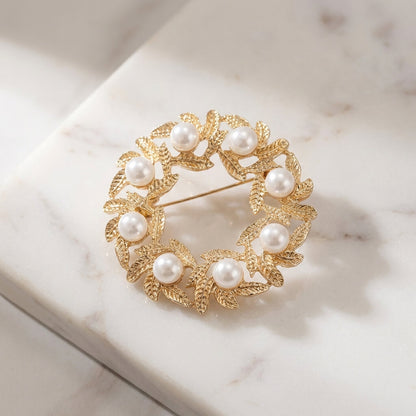 Broche étincelante