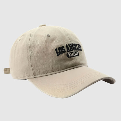 Casquette de baseball brodée – style Los Angeles au quotidien