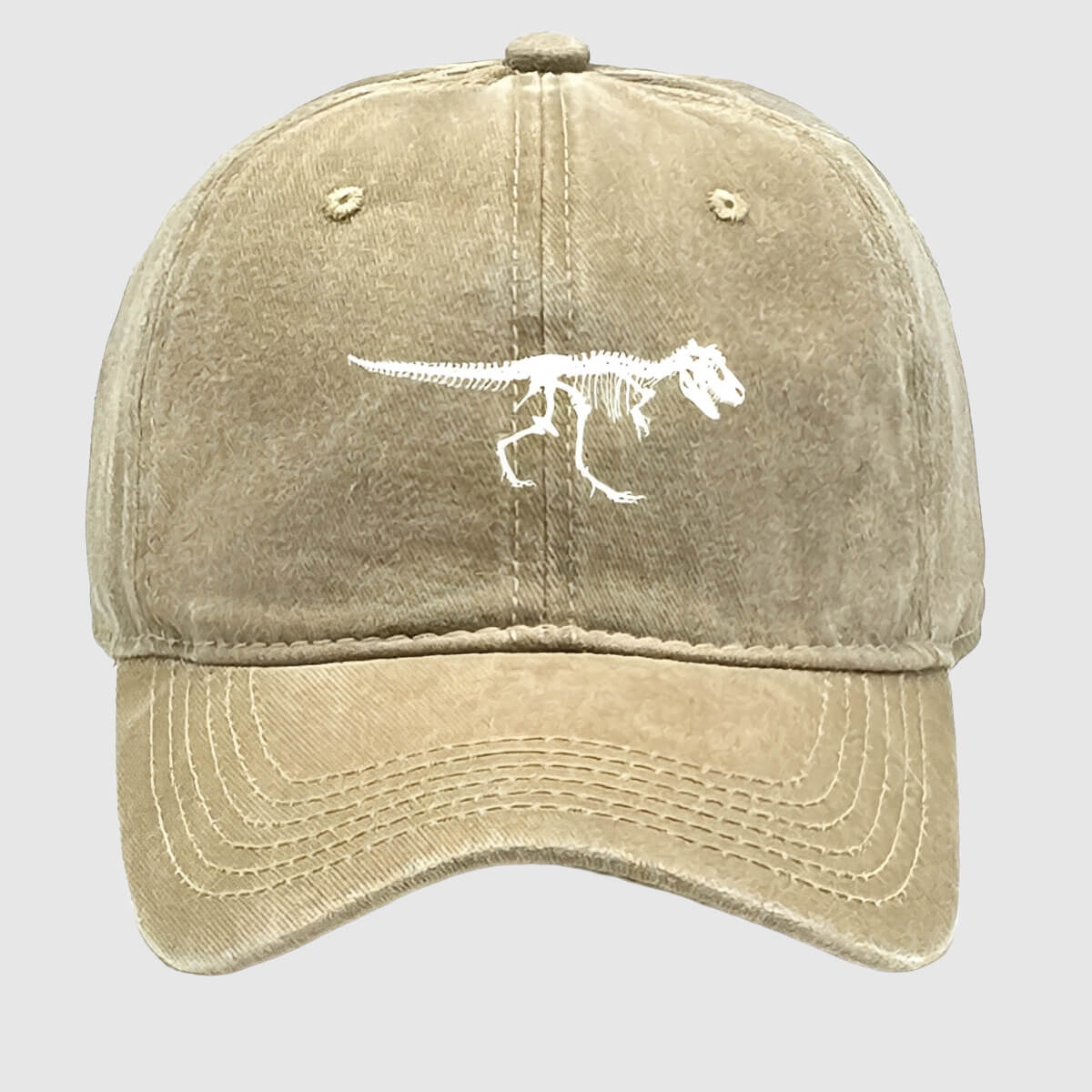 Casquette dinosaure squelette – rétro et décalée