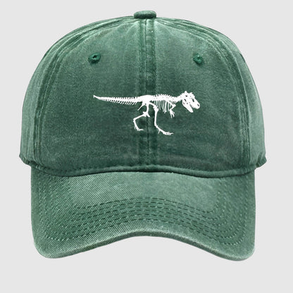 Casquette dinosaure squelette – rétro et décalée