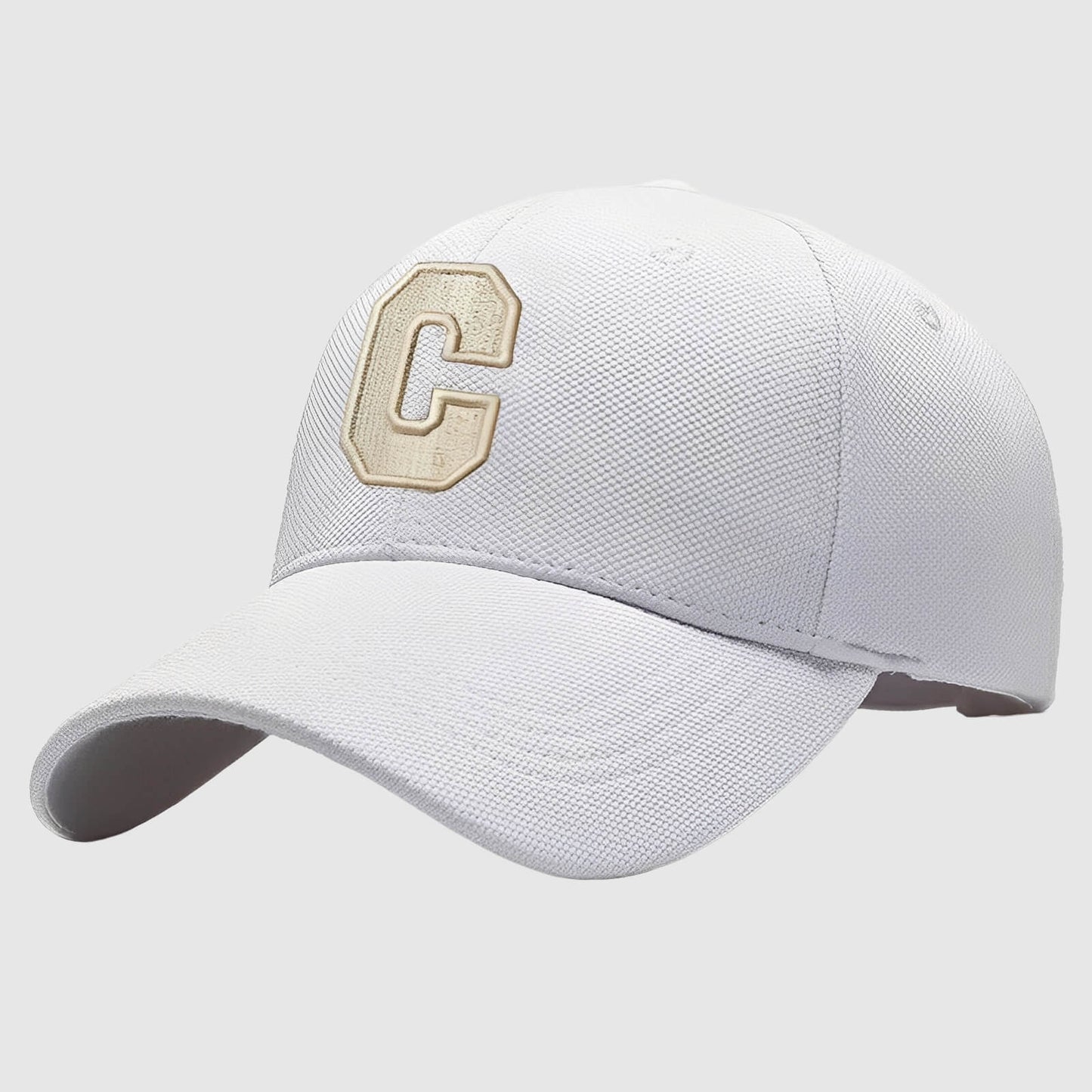 Casquette lettre C – simple, mode et facile à porter