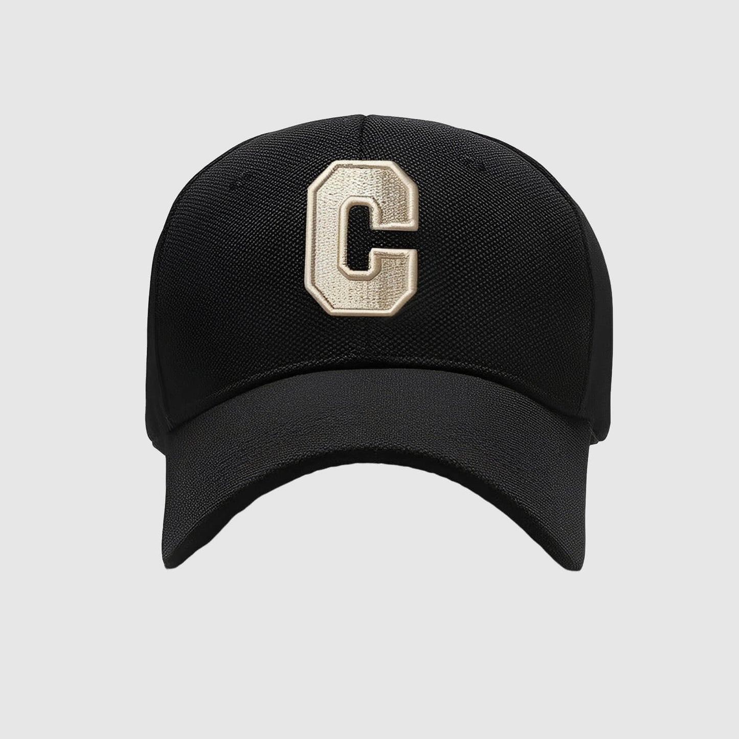 Casquette lettre C – simple, mode et facile à porter