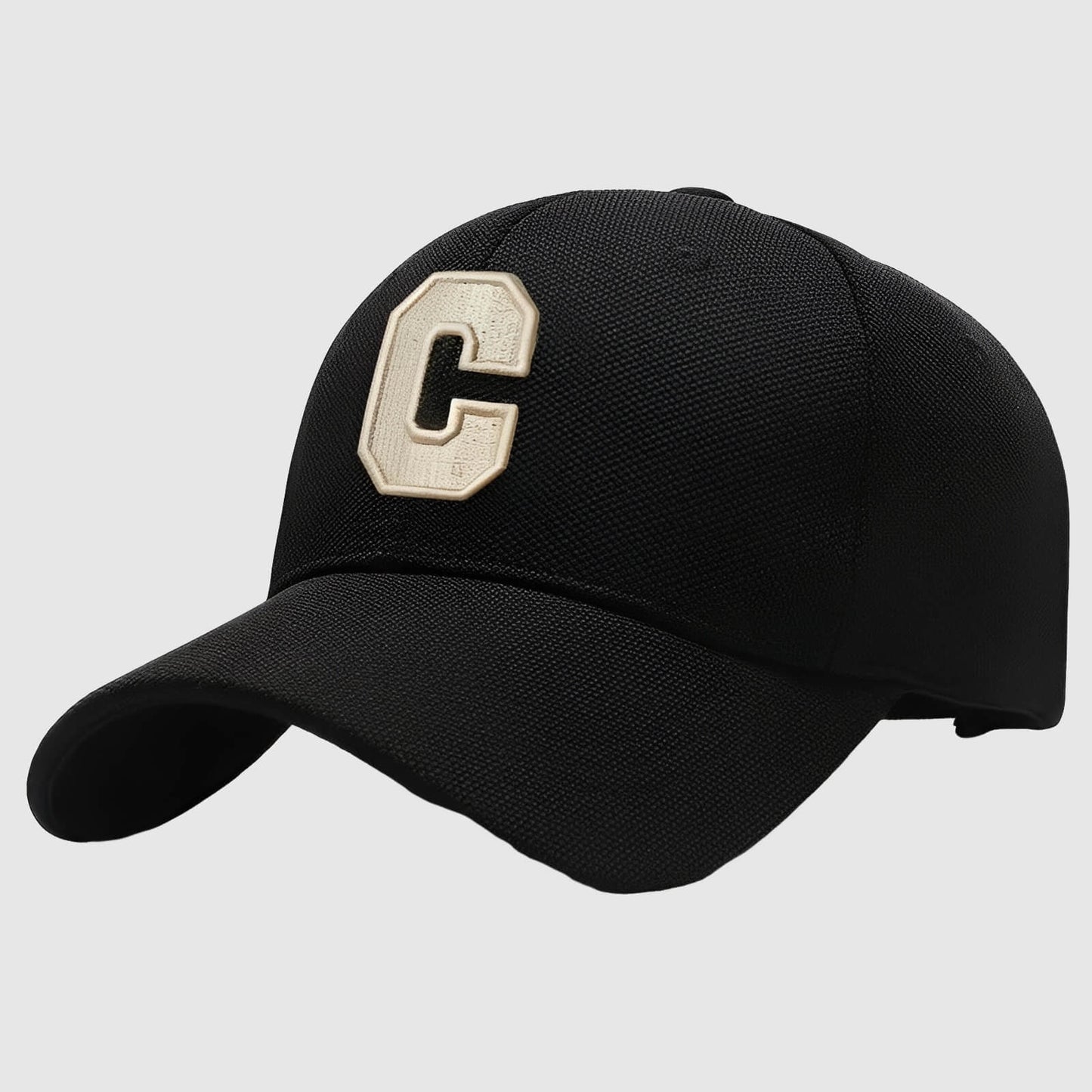 Casquette lettre C – simple, mode et facile à porter
