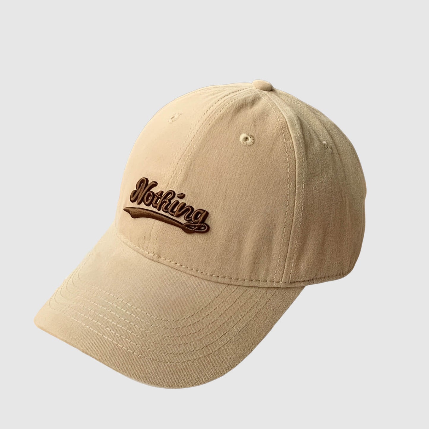 Casquette lettre brodée – visière casual pour tous les jours