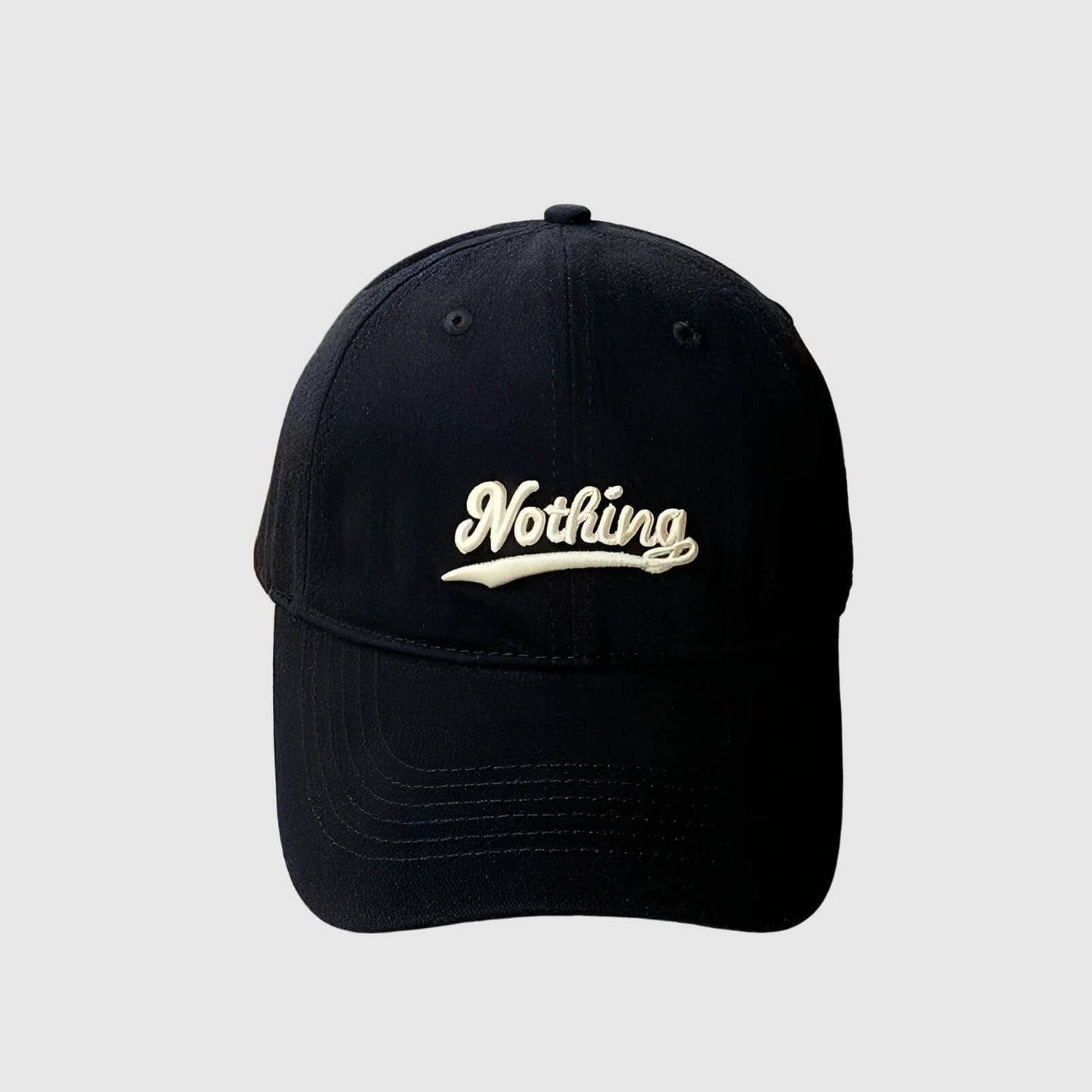 Casquette lettre brodée – visière casual pour tous les jours