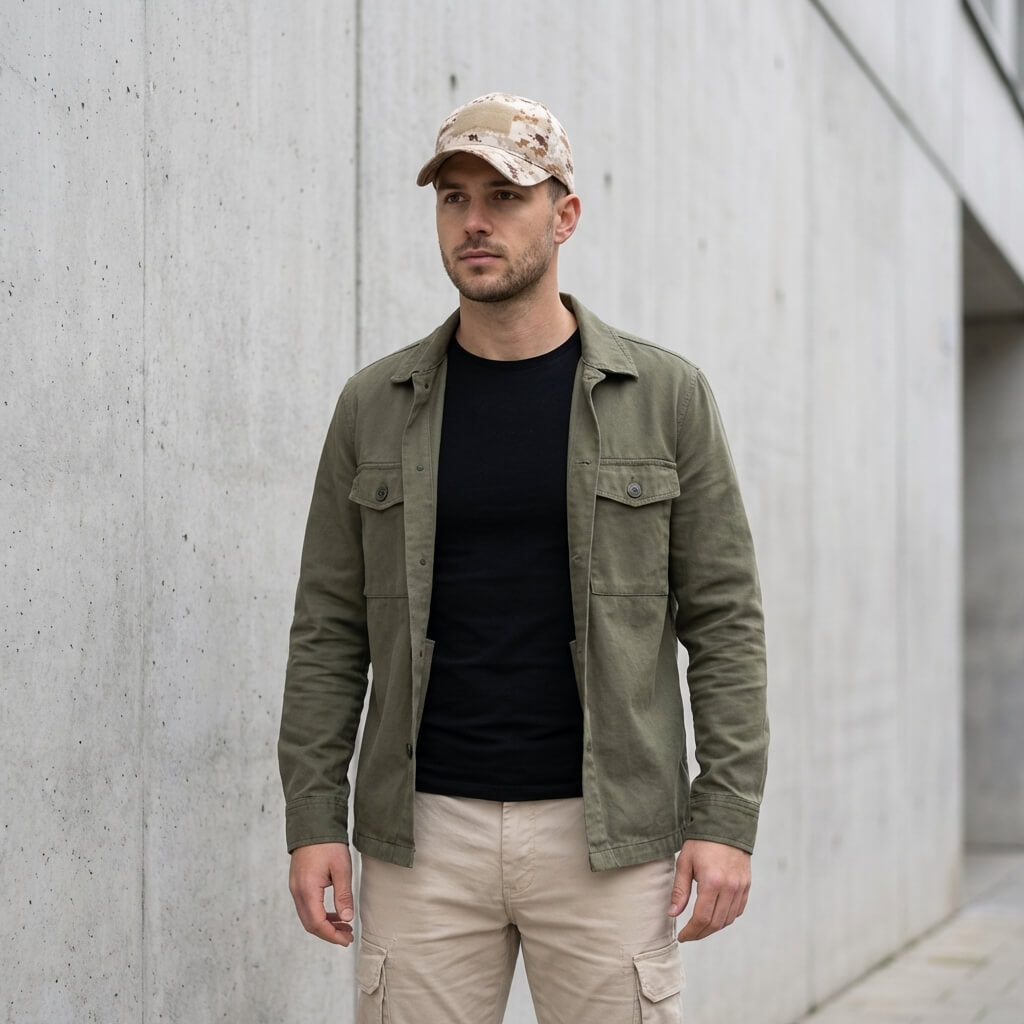 Casquette militaire – mesh tactique au quotidien