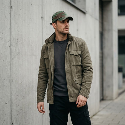 Casquette militaire – camouflage tactique