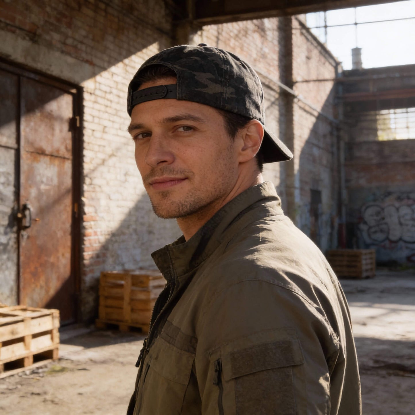 Casquette militaire – camouflage tactique