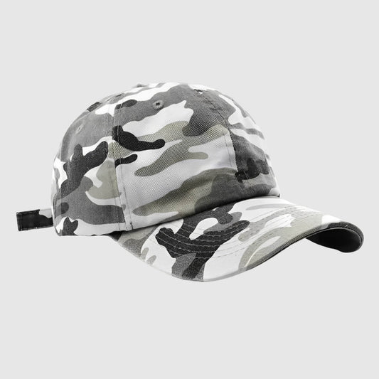 Casquette militaire – camouflage tactique déstructuré