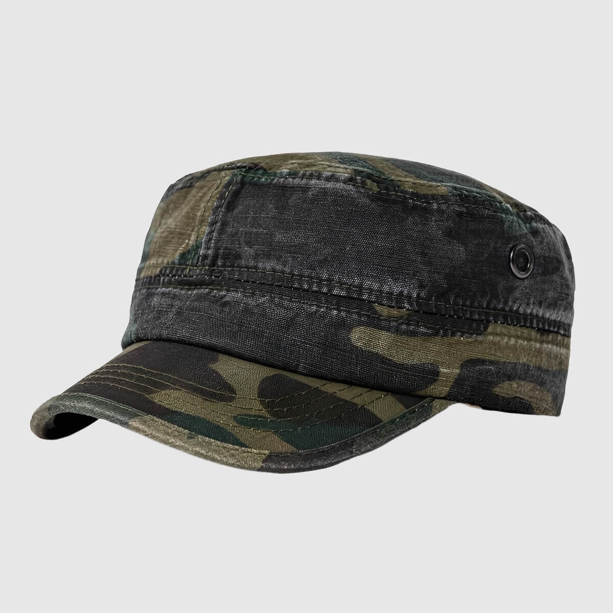 Casquette militaire homme – coton délavé, unis & camouflages