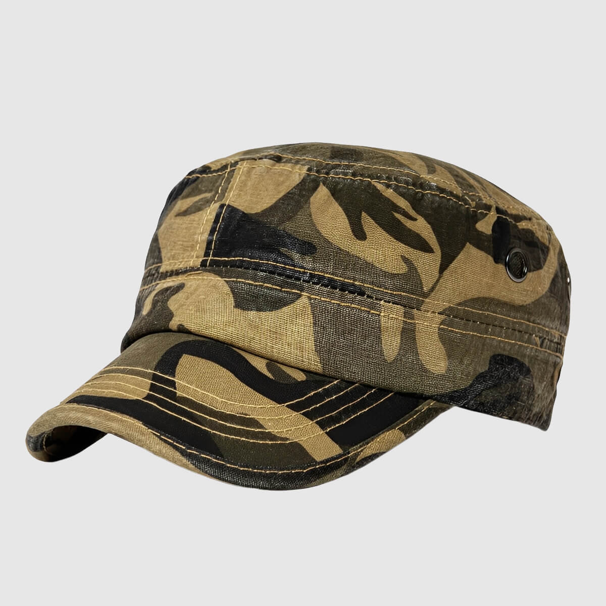 Casquette militaire homme – coton délavé, unis & camouflages