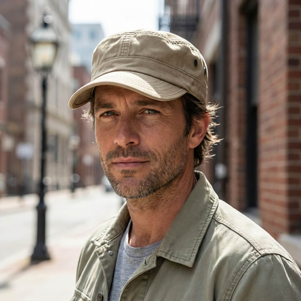 Casquette militaire homme – coton délavé, unis & camouflages