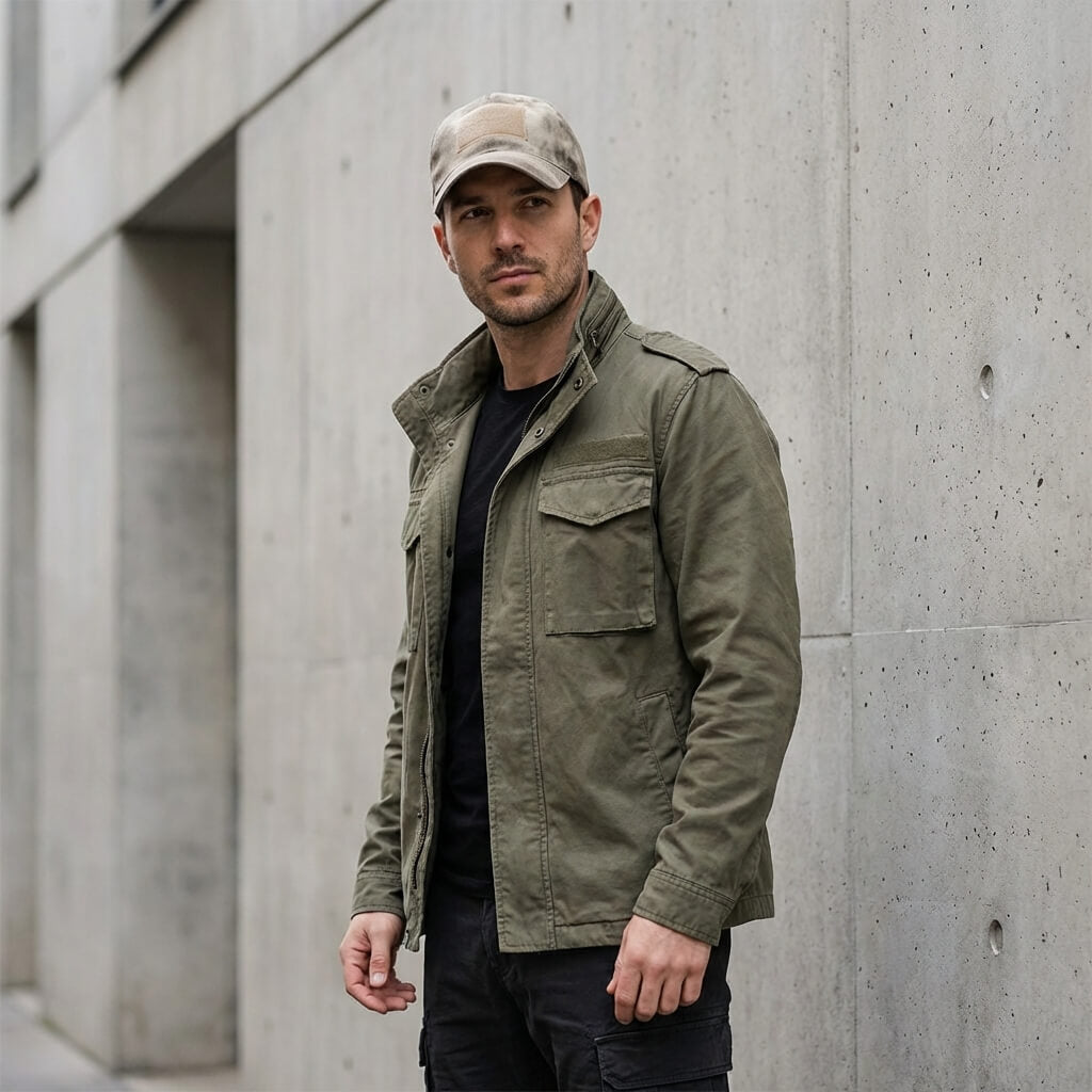 Casquette militaire – mesh respirant et style tactique