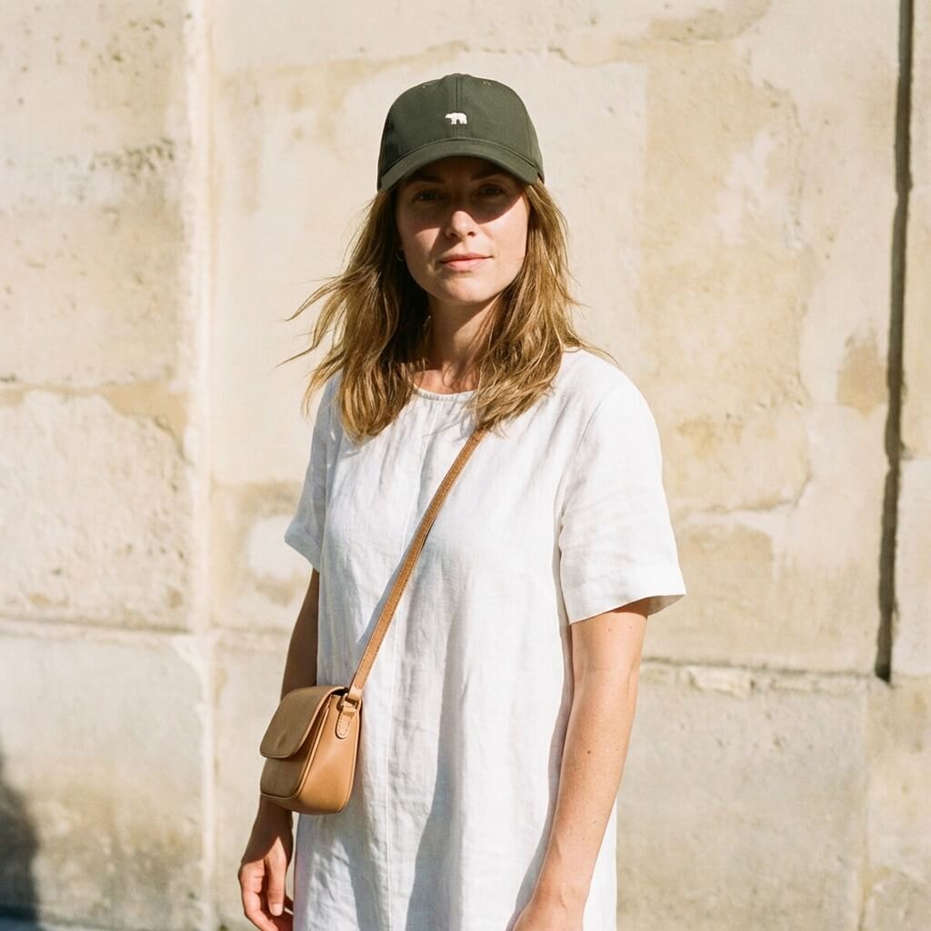 Casquette ours polaire – Urbaine et minimaliste
