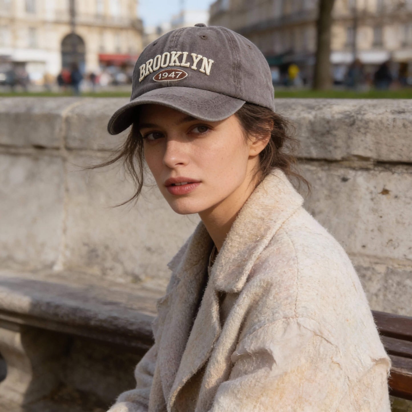 Casquette rétro « Brooklyn » – streetwear et casual