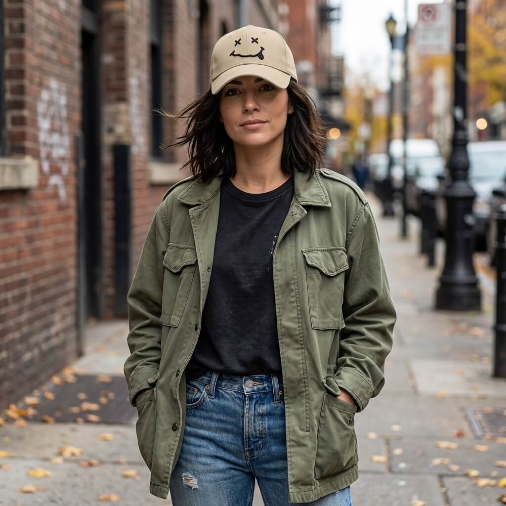 Casquette smiley déjanté – look fun et street