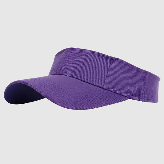 Casquette visière de golf – violette ou bleue, style sport chic