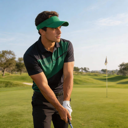 Casquette visière de golf – édition pastels et couleurs vives