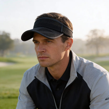 Casquette visière de golf – respirante et réglable